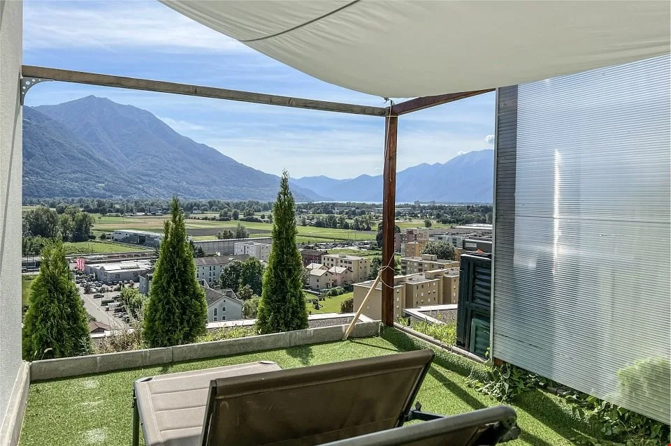 Lavertezzo Piano, Maison unifamiliale neuve avec jardin et vue ouverte