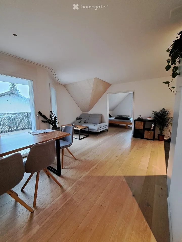 Moderne 2.5-Zimmer-Wohnung in Rickenbach Sulz – Neubau mit Balkon und Lift