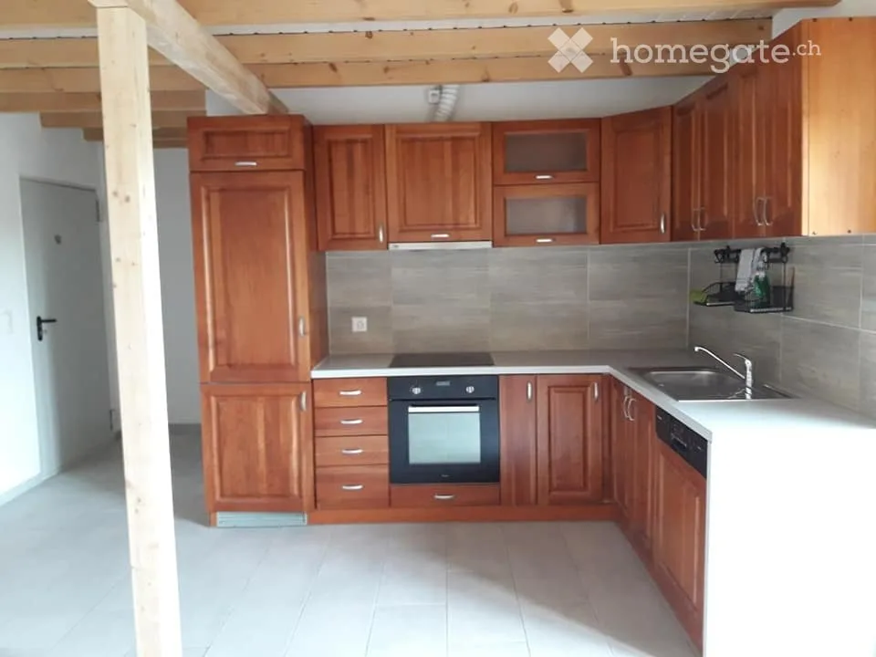 Duplex-Wohnung mit 4.5 Zimmern und Garten