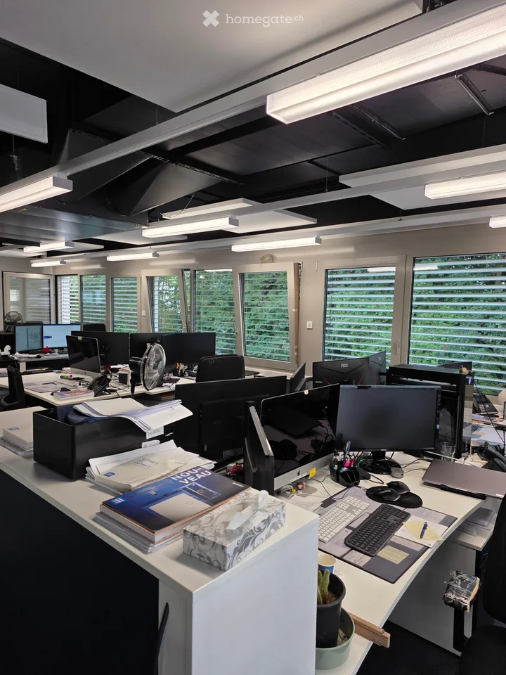 Modern offices of 177m2 to take over - Vieusseux district, Geneva - Construction 2025