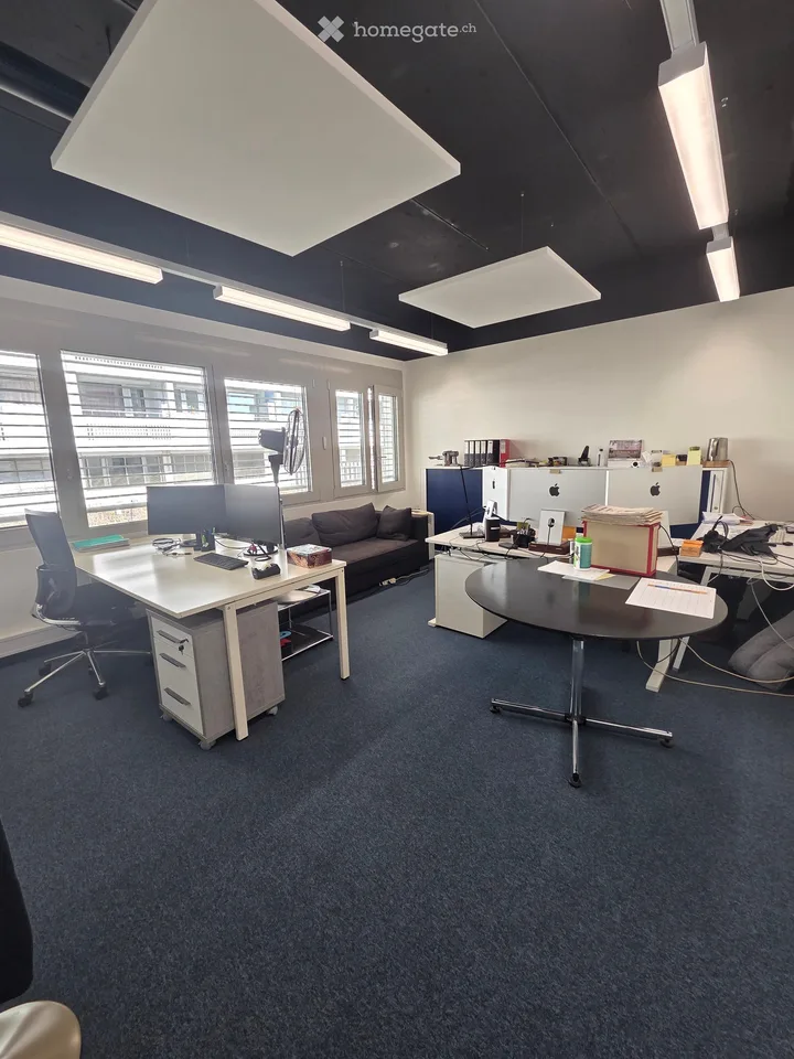 Modern offices of 177m2 to take over - Vieusseux district, Geneva - Construction 2025