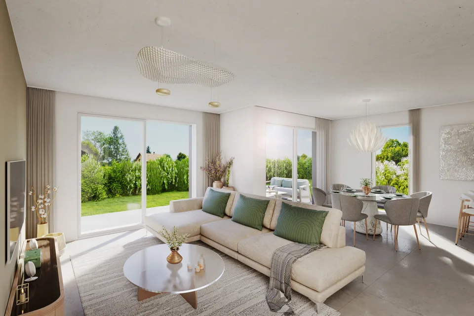 Villa jumelle E1 - 5,5 pièces sur un terrain de 263 m²