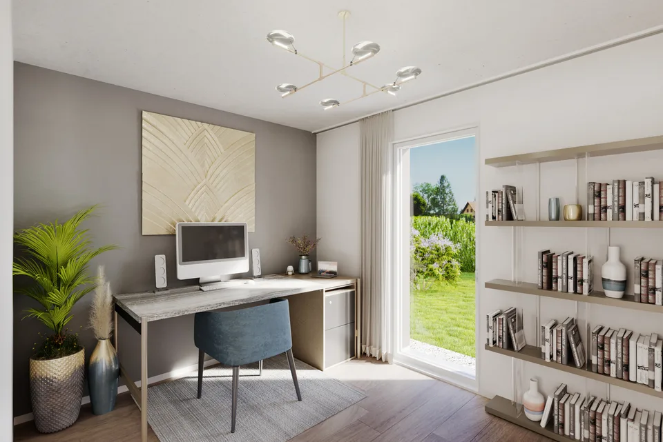 Villa jumelle C2 - 5,5 pièces sur un terrain de 265 m²