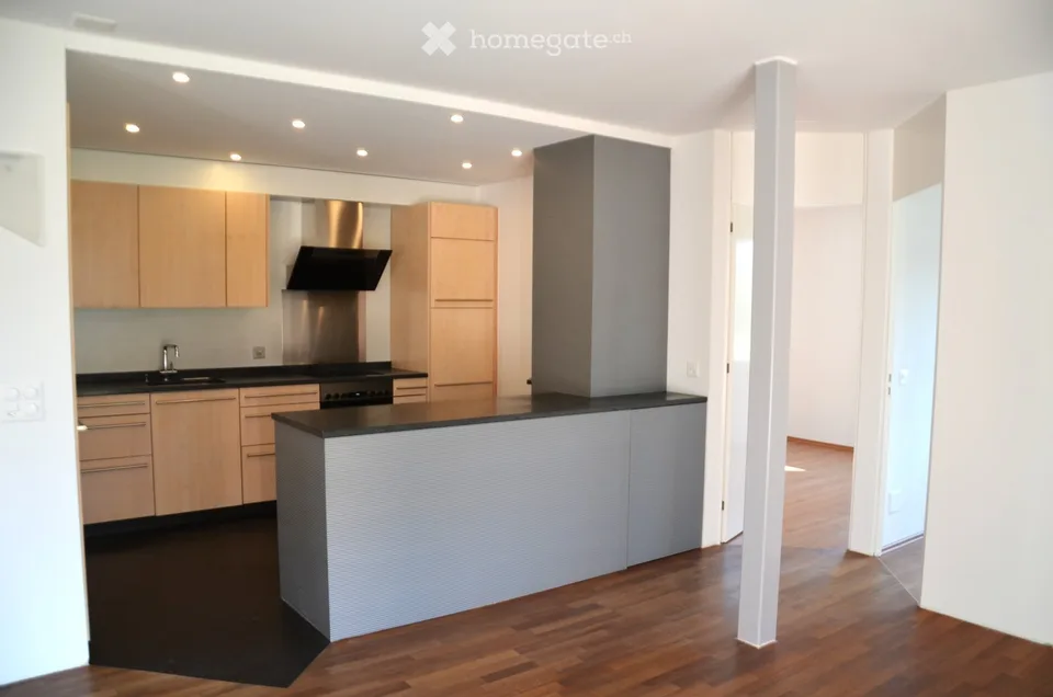 Incantevole appartamento di 3,5 locali con posto giardino e garage (E-Mobility) a Dübendorf