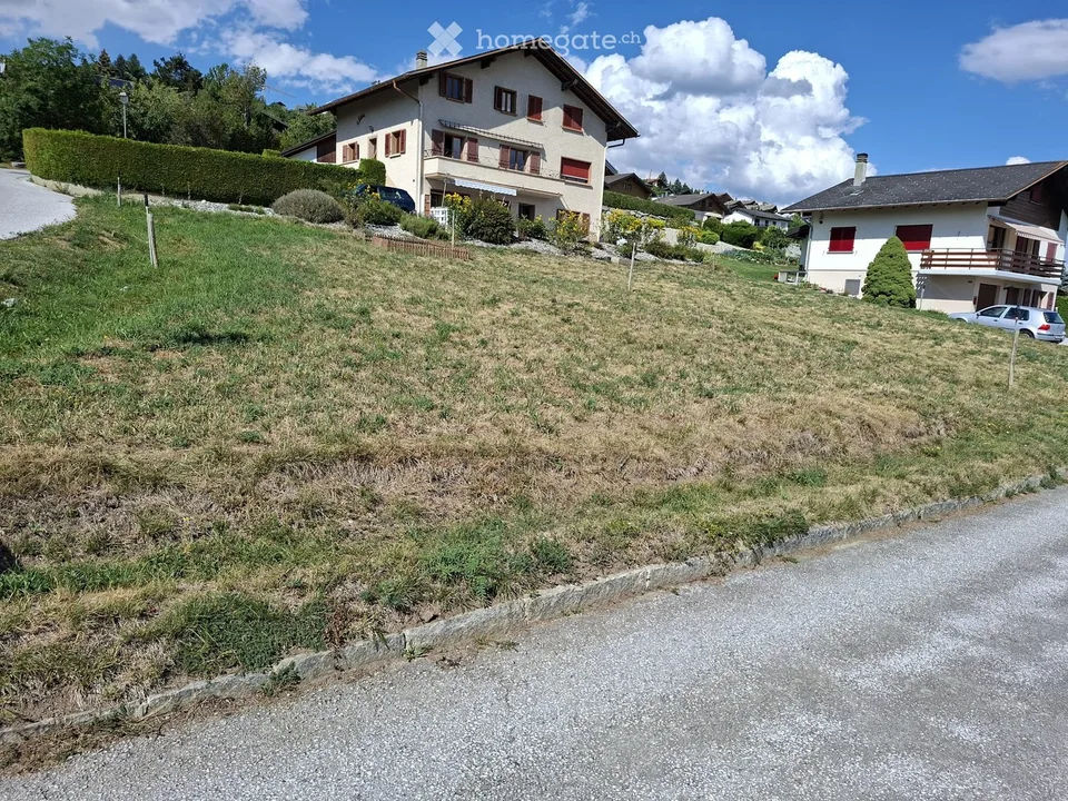 Terreno edificabile con vista eccezionale a Lens, Vallese