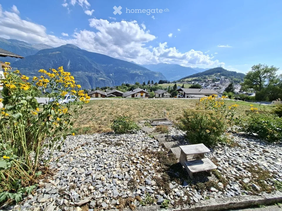 Terreno edificabile con vista eccezionale a Lens, Vallese