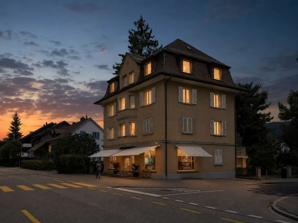 Appartamento di charme in vecchio edificio direttamente alla stazione di Wettingen