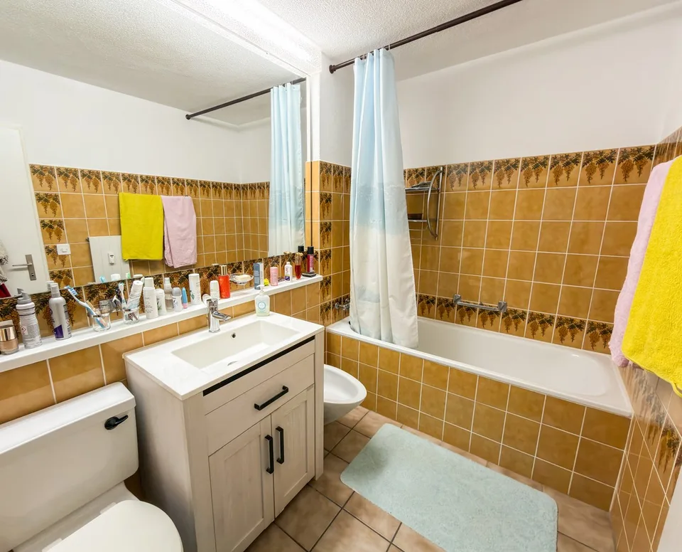 Charmante 1-Zimmer-Wohnung mit Balkon und herrlicher Aussicht in Vulpera
