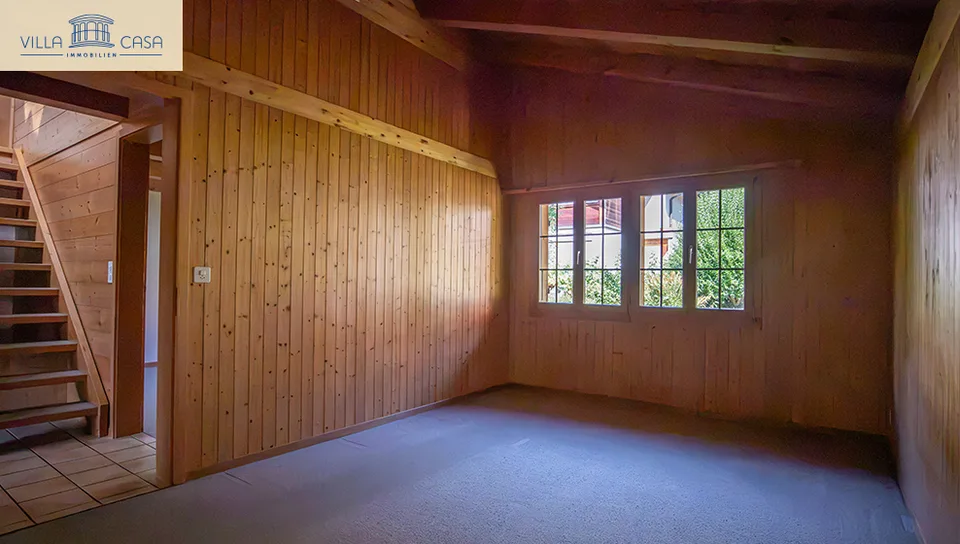 Alpine attic apartment including renovation package (optional)