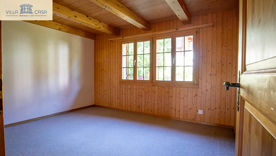 Alpine attic apartment including renovation package (optional)