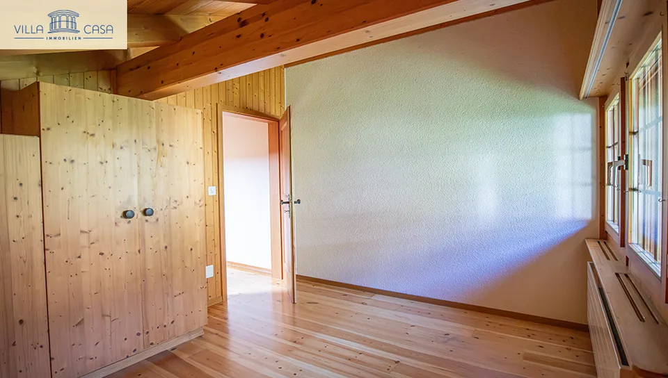 Alpine attic apartment including renovation package (optional)