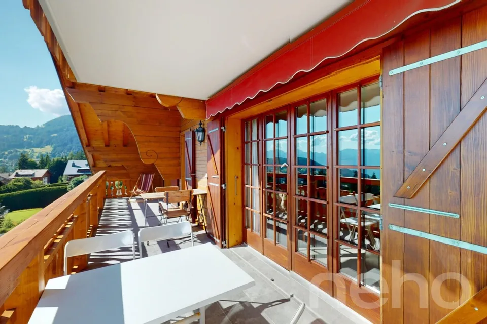 Family apartment with panoramic view - Villars-sur-Ollon