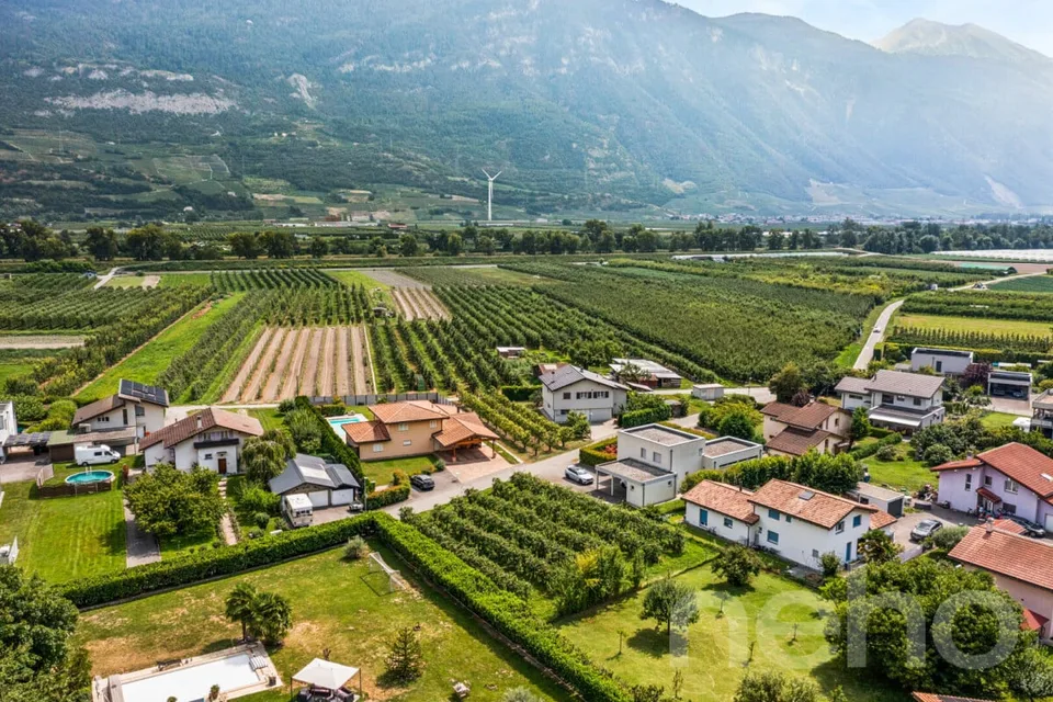 Magnifique parcelle constructible de 782 m² à Fully ? Beau potentiel
