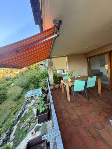 Charming 4-room apartment with lake view in Oberhofen on Lake Thun