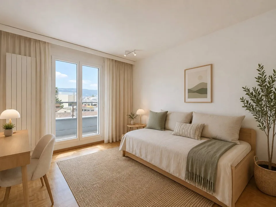 Elegantes 4,5-Zimmer-Apartment mit zwei Balkonen im Herzen von Yverdon-les-Bains