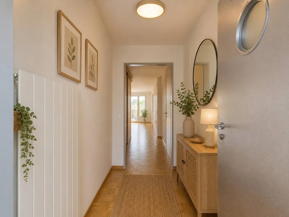 Elegantes 4,5-Zimmer-Apartment mit zwei Balkonen im Herzen von Yverdon-les-Bains