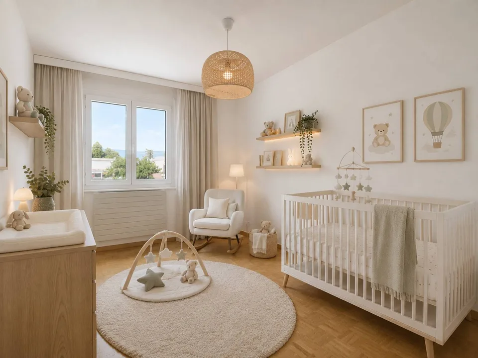 Elegantes 4,5-Zimmer-Apartment mit zwei Balkonen im Herzen von Yverdon-les-Bains