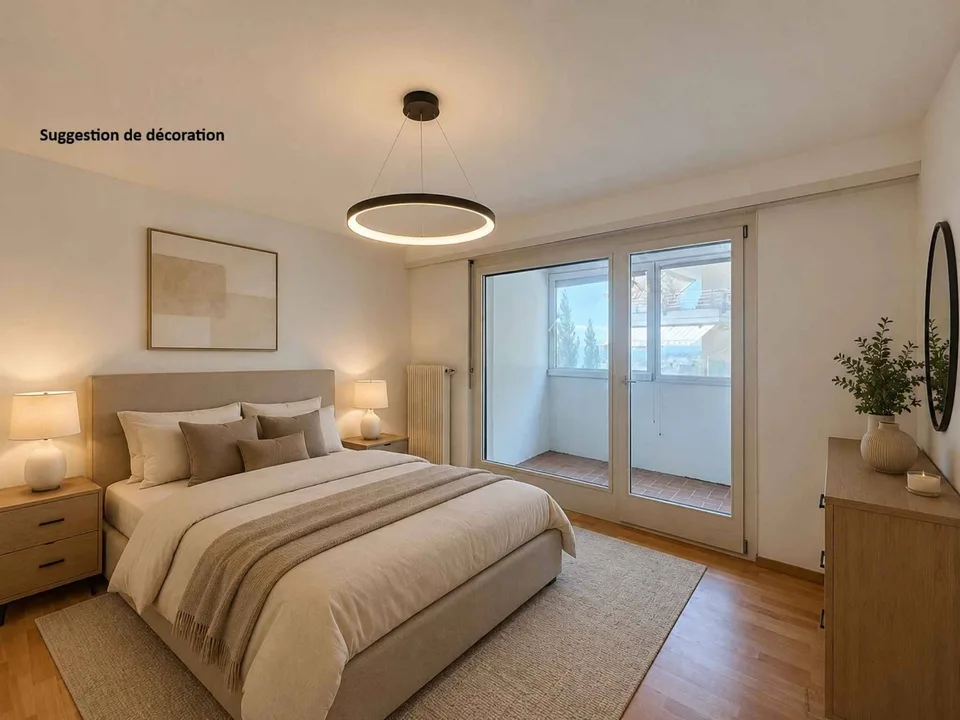 Charmantes 2.5-Zimmer-Wohnung mit großer Terrasse und Seeblick