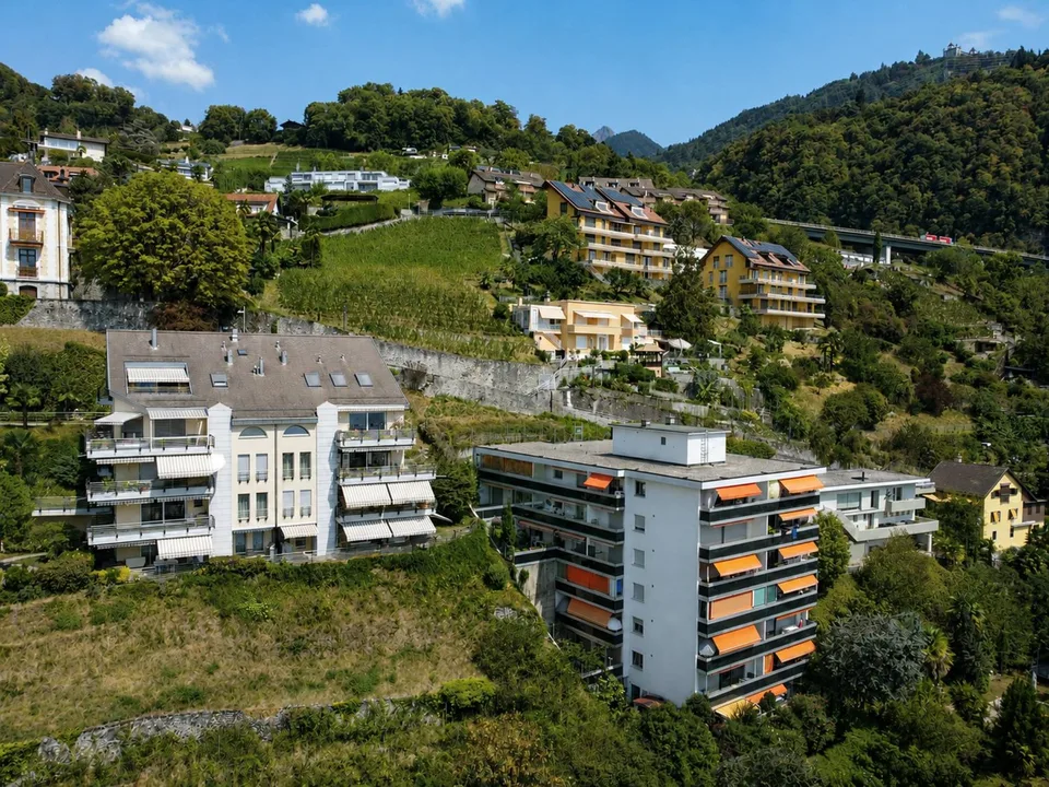 Charmantes 2.5-Zimmer-Wohnung mit großer Terrasse und Seeblick