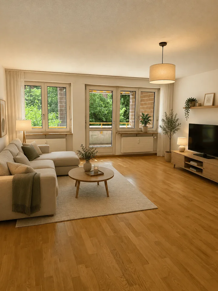 Helle Wohnung im ruhigen Zollweiden-Quartier mit Balkon