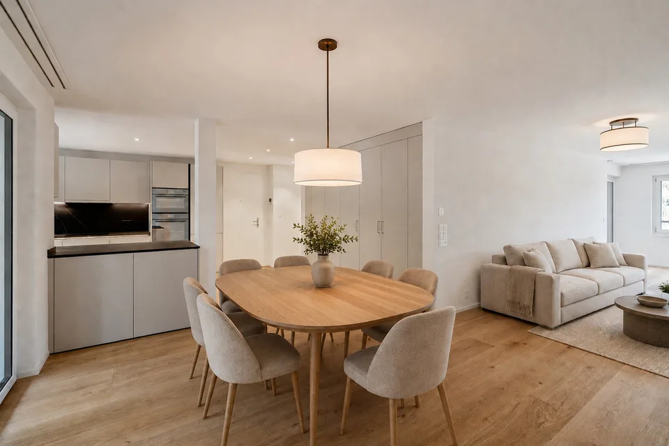 Moderne 4.5-Zimmerwohnung mit drei gedeckten Balkonen