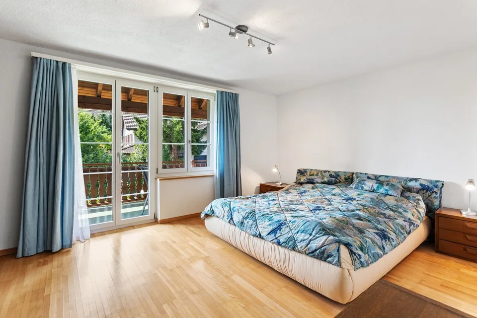 Spacious family idyll with garden, sauna, and versatile attic space