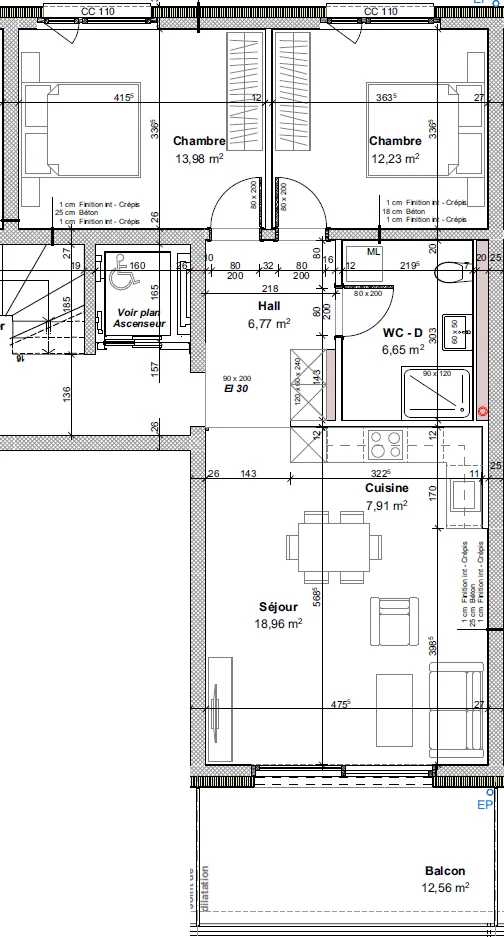 New 3.5-room apartments - new promotion in St-Pierre-de-Clages