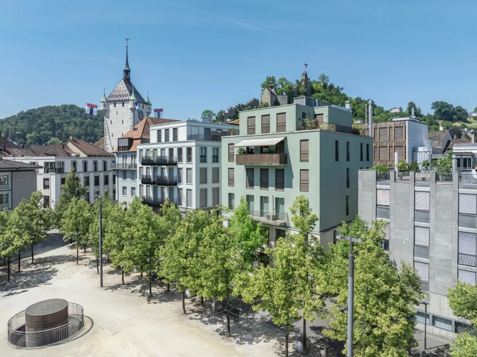 Oasis privée au-dessus des toits de Baden