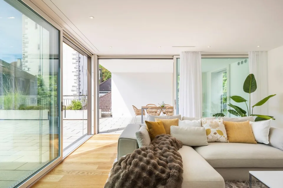 Oasis privée au-dessus des toits de Baden