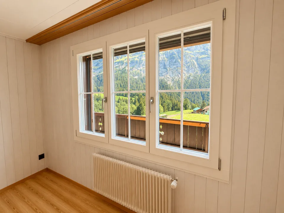 Chalet Blanche-Neige – charmant appartement de 4 pièces avec vue sur l'Eiger