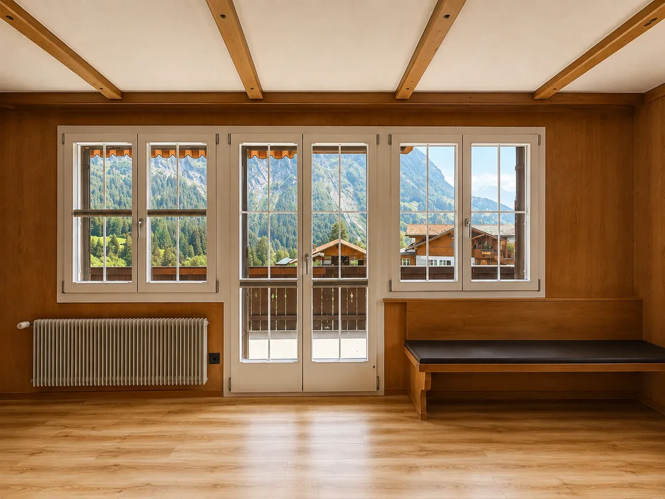 Chalet Blanche-Neige – charmant appartement de 4 pièces avec vue sur l'Eiger