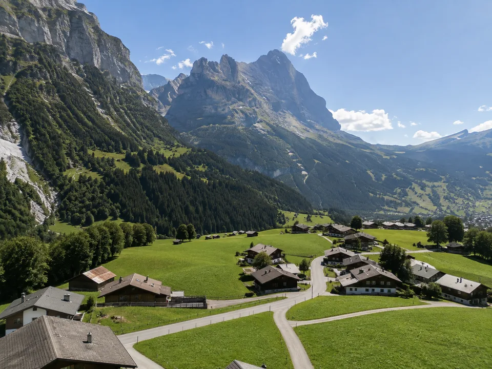 Chalet Blanche-Neige – charmant appartement de 4 pièces avec vue sur l'Eiger
