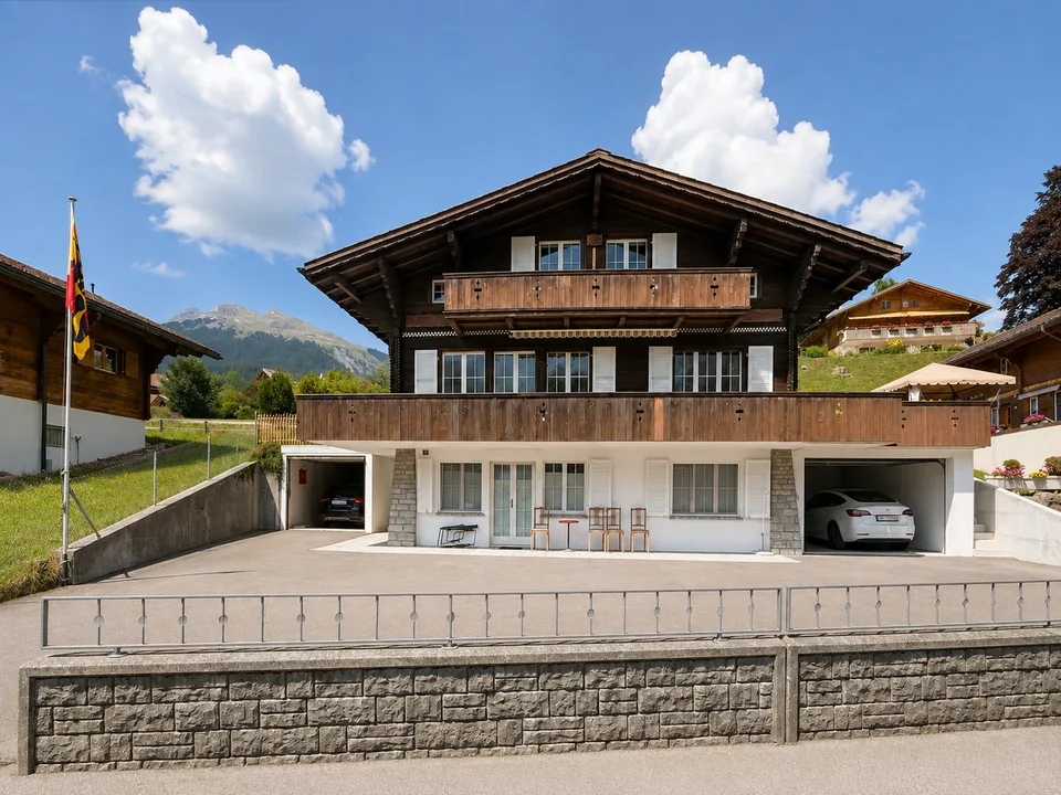 Chalet Blanche-Neige – charmant appartement de 4 pièces avec vue sur l'Eiger