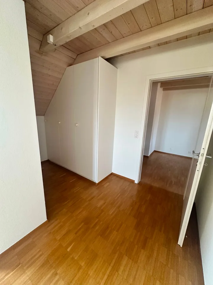 Renovierte 3.5-Zimmer-Dachwohnung - neue Küche
