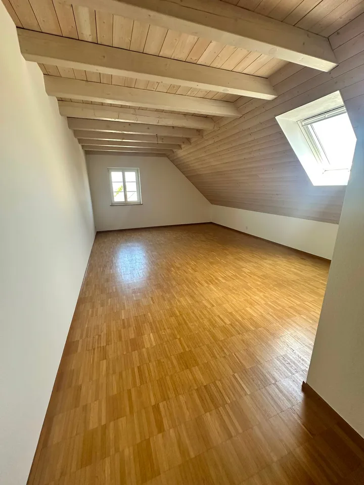 Renovierte 3.5-Zimmer-Dachwohnung - neue Küche