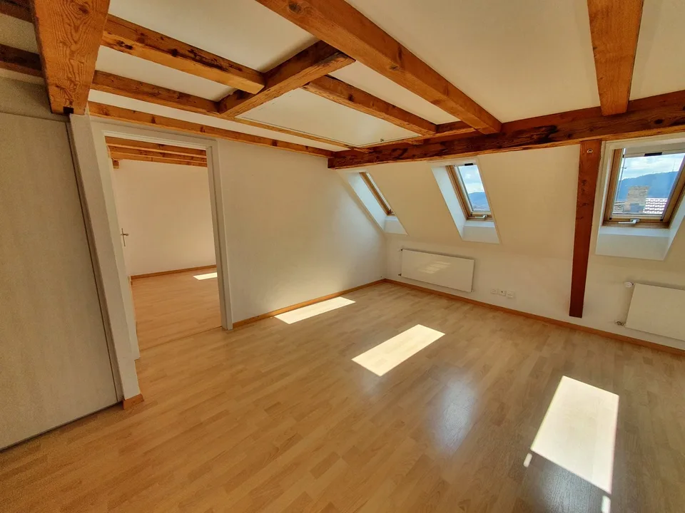 Charmante 3.5-Zimmer-Dachwohnung mit Panoramablick in Zürich-Wipkingen  / befristete bis 31.09.2027