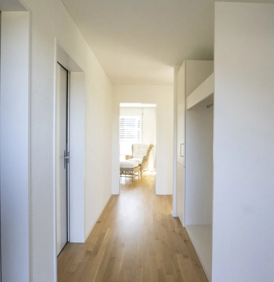 Moderne Wohnung mit eigenem Waschturm