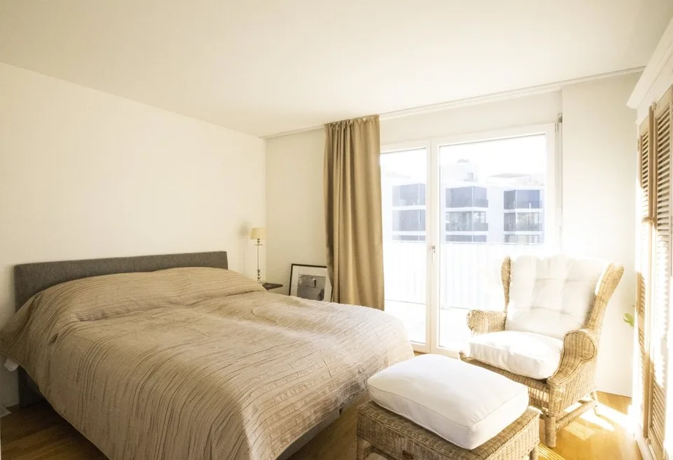 Moderne Wohnung mit eigenem Waschturm