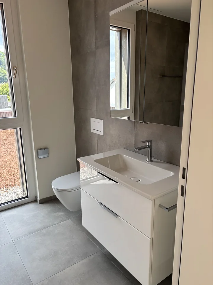 Charming 3.5-room attic apartment in a new building in Suhr AG