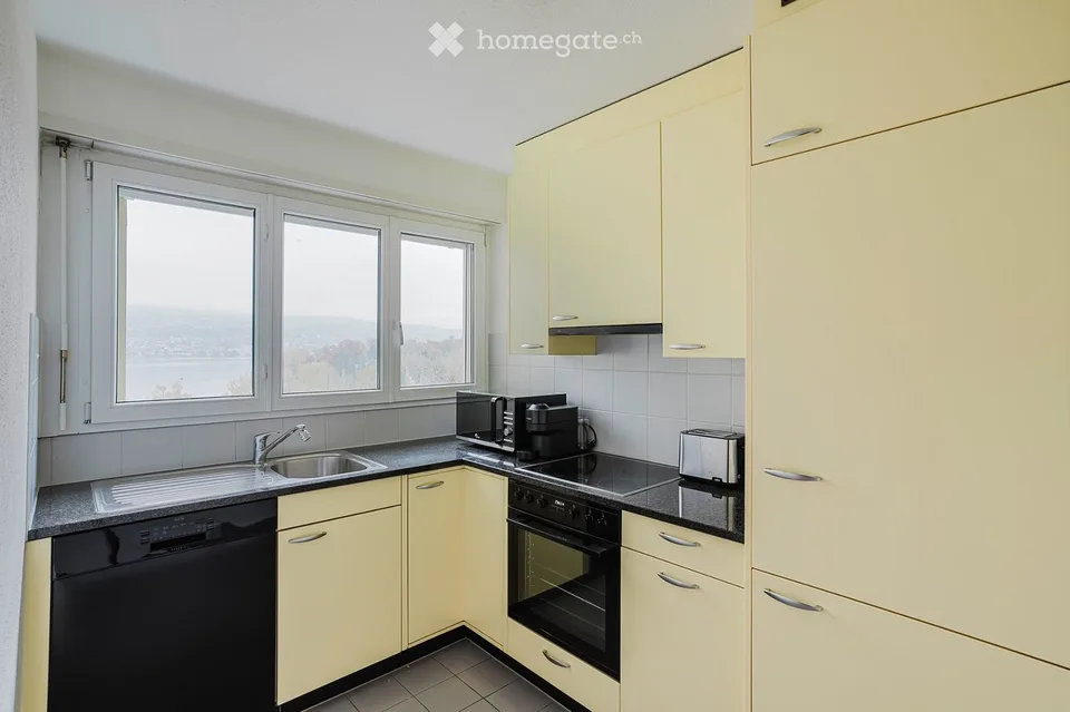2.5 Zi - Wohnung, 8804 Au ZH - Seenähe mit Seeblick