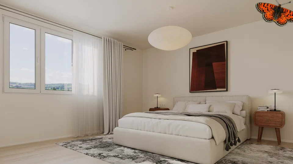 Der Geist einer Villa, die Vorteile einer Wohnung!