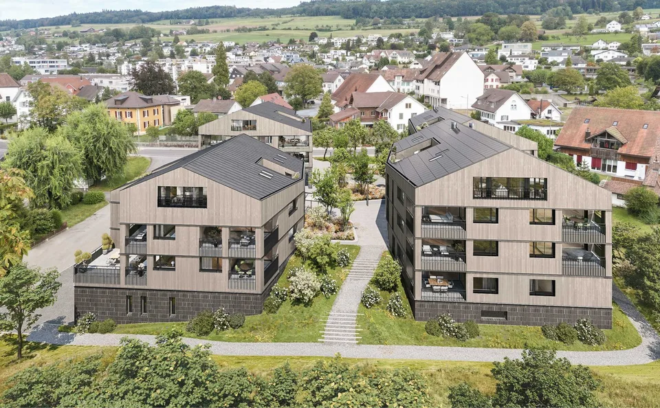 Living in the village center - Bänkliwiese Oberrohrdorf