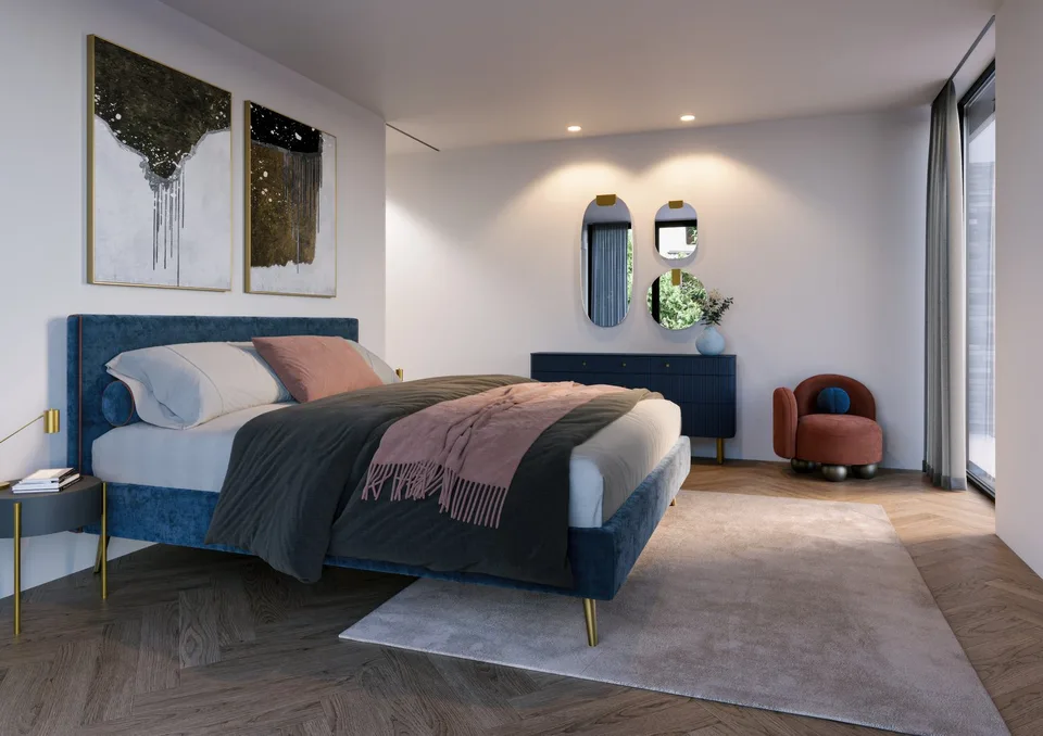 Exclusive 5.5-room DUPLEX garden apartment SMARAGD with wellness/f...