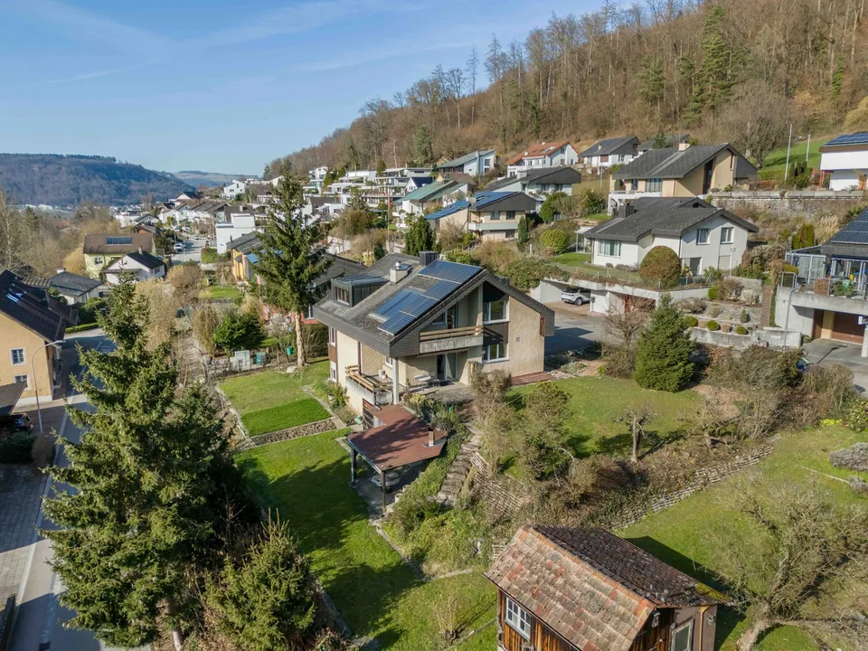 Giardino spazioso e dependance con una vista da sogno