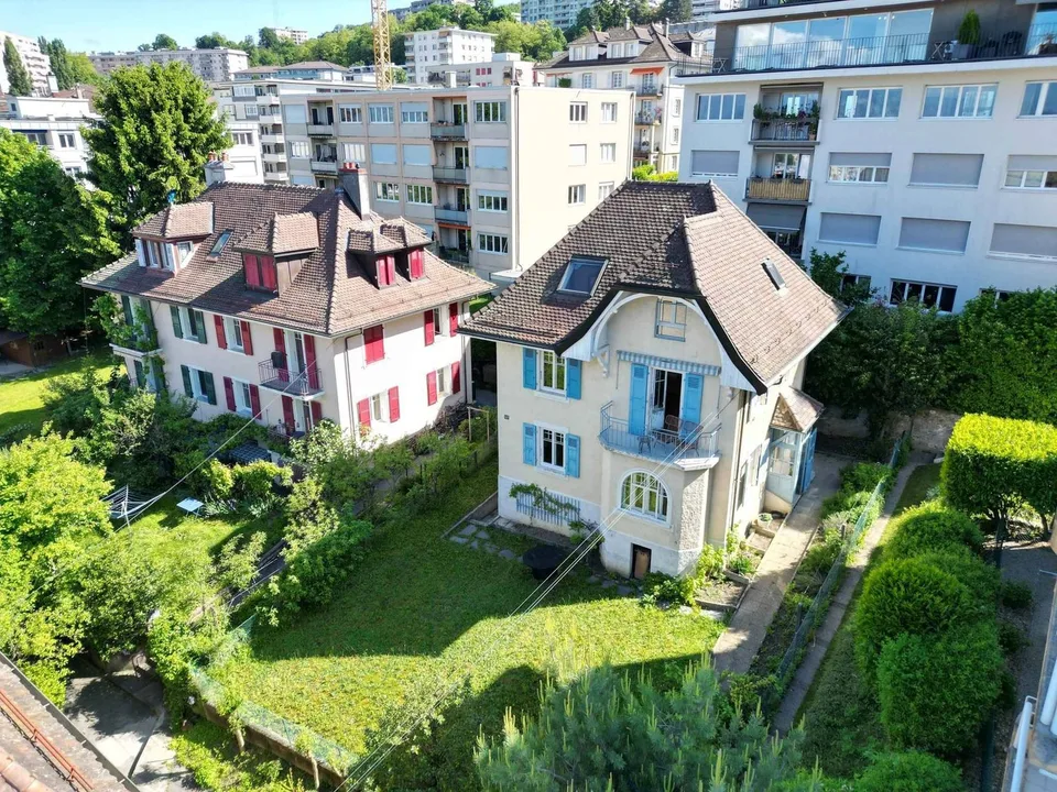 Zentrum von Lausanne - Einzelvilla mit 6.5 Zimmern