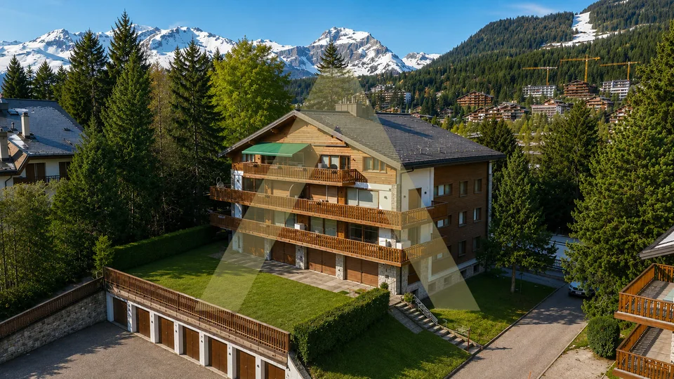 Splendide appartement brut avec potentiel