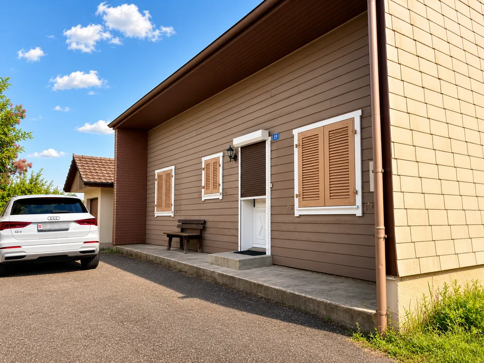 Charmante maison individuelle de 4.5 pièces avec grand terrain et fort potentiel à Torny-le-Grand