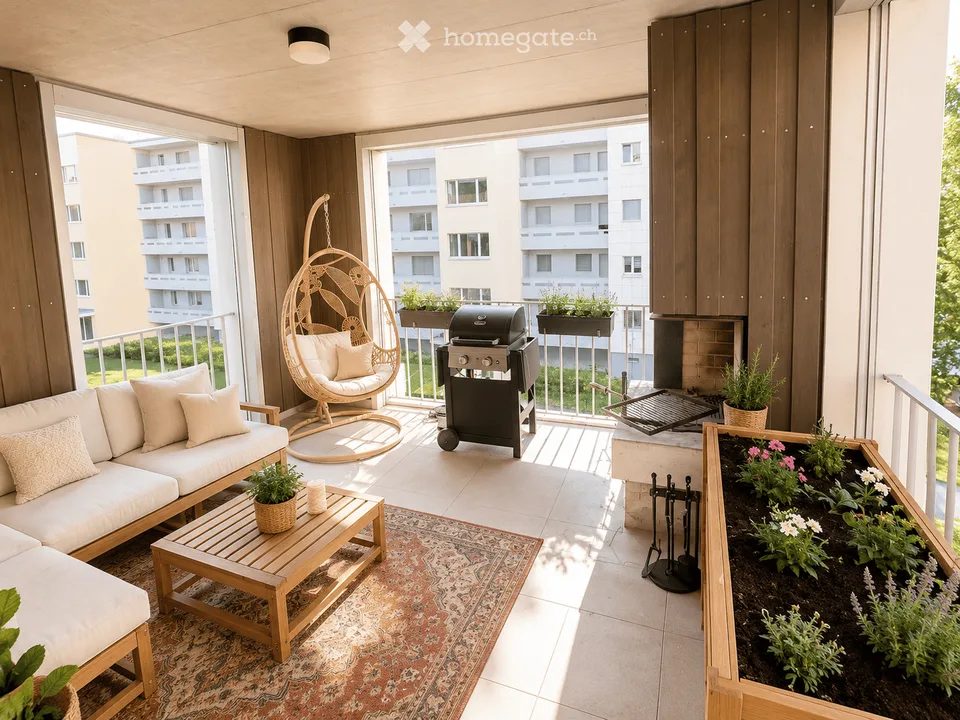 Modern 3.5-room apartment in Zürich-Seebach – Subtenant wanted