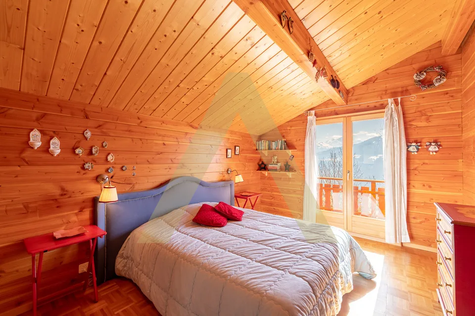 Chalet incantevole con vista panoramica