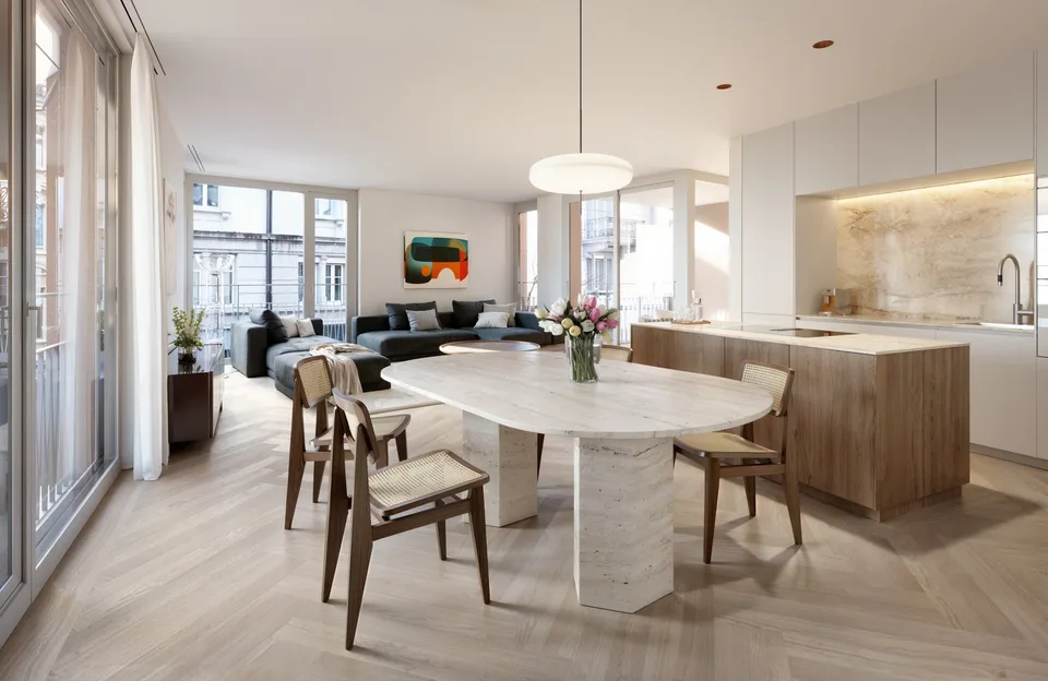 Hochwertige Stadtwohnung mit Balkon im Projekt CRAMERIE
